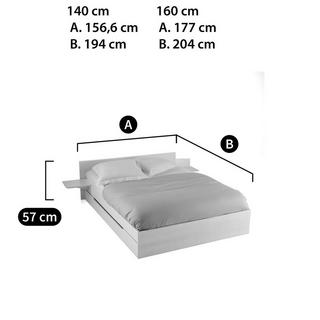 La Redoute Intérieurs Bett Crawley mit Lattenrost  