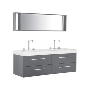Mobile bagno con specchio en Fibra a media densità (MDF) Moderno MALAGA