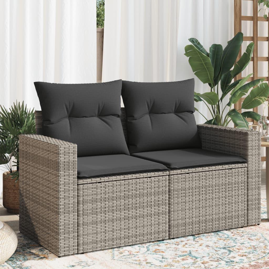 VidaXL Gartensofa poly-rattan  