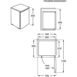 Zanussi Gefrierschrank ZYAN8EW0 Statisch  