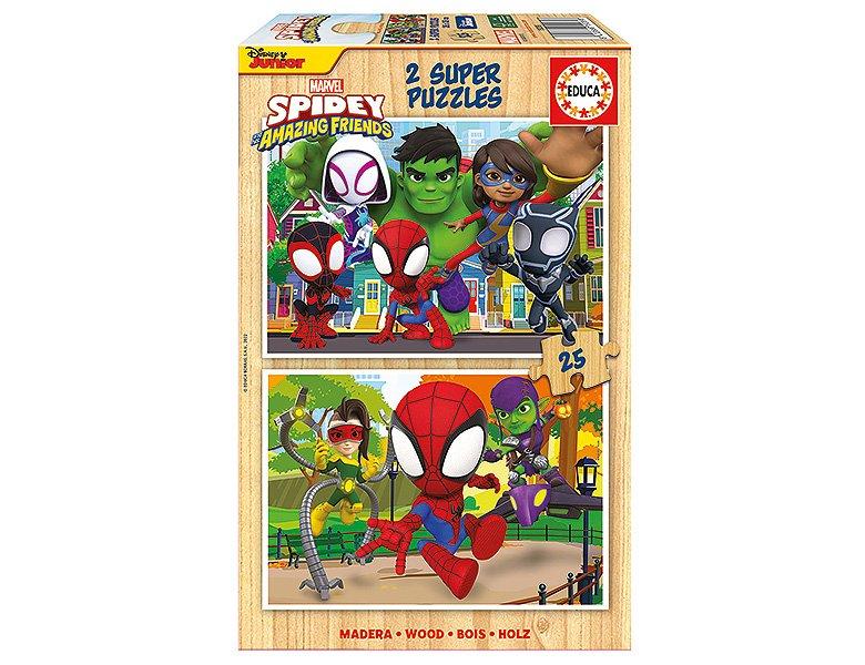 Educa  Puzzle Spidey & super Freunde (2x25) 