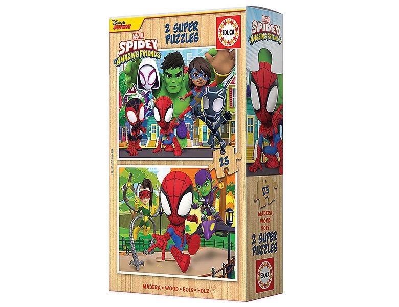 Educa  Puzzle Spidey & super Freunde (2x25) 