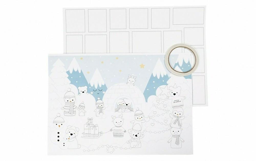 Creativ Company Adventskalender Polar zum Gestalten  