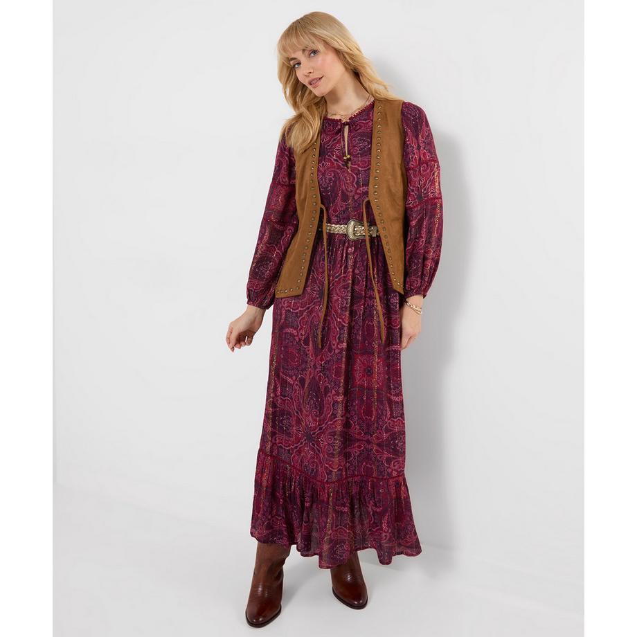 Joe Browns Veston Boho en Suédine à Clous  