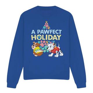 PAW PATROL A Pawfect Holiday Weihnachtliches Design Sweatshirt  