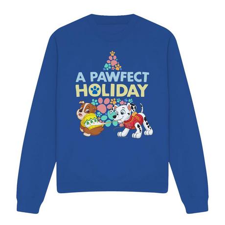 PAW PATROL A Pawfect Holiday Weihnachtliches Design Sweatshirt  