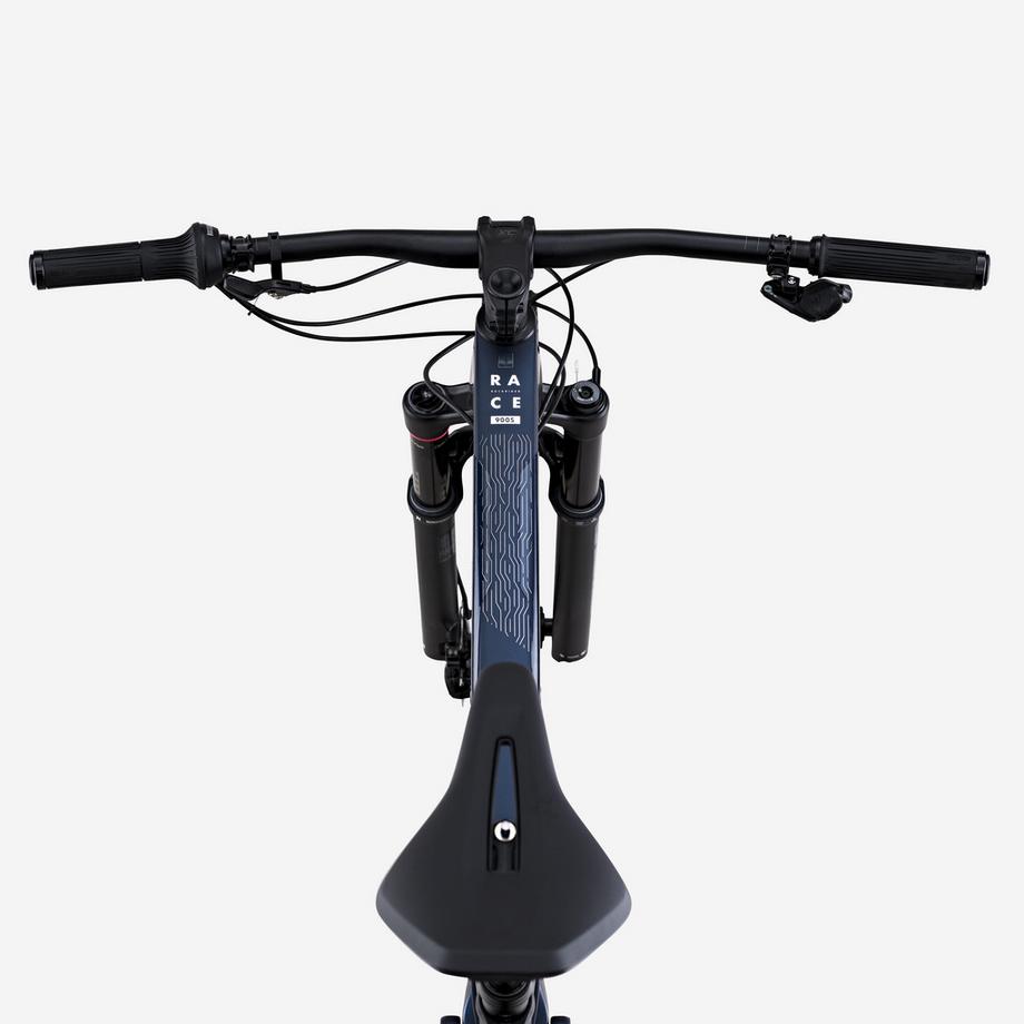 ROCKRIDER  Mountain bike full suspension telaio carbonio ruote alluminio 