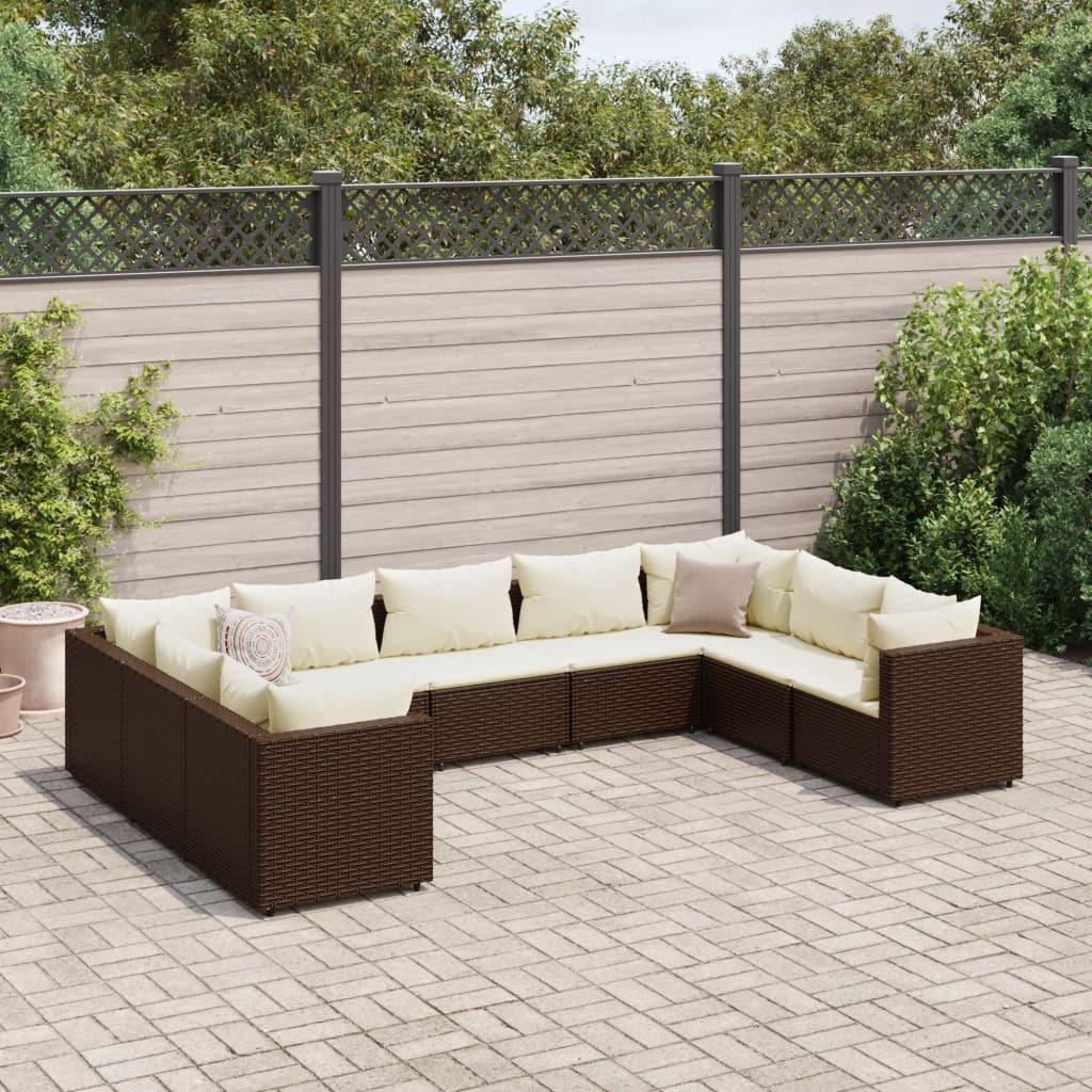 VidaXL Garten lounge set poly-rattan  