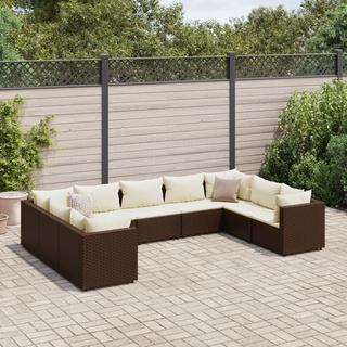 VidaXL Garten lounge set poly-rattan  