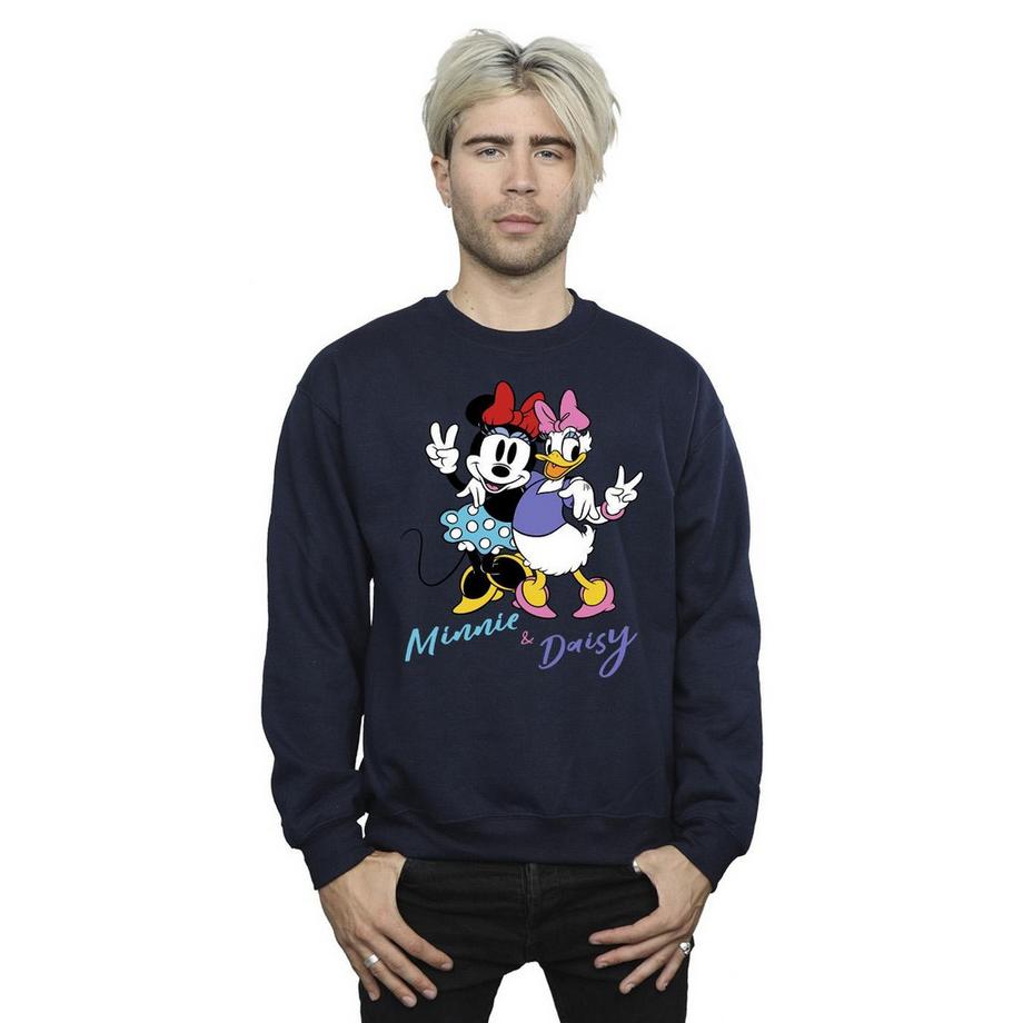 Disney Minnie et Daisy Sweatshirt Col Rond  