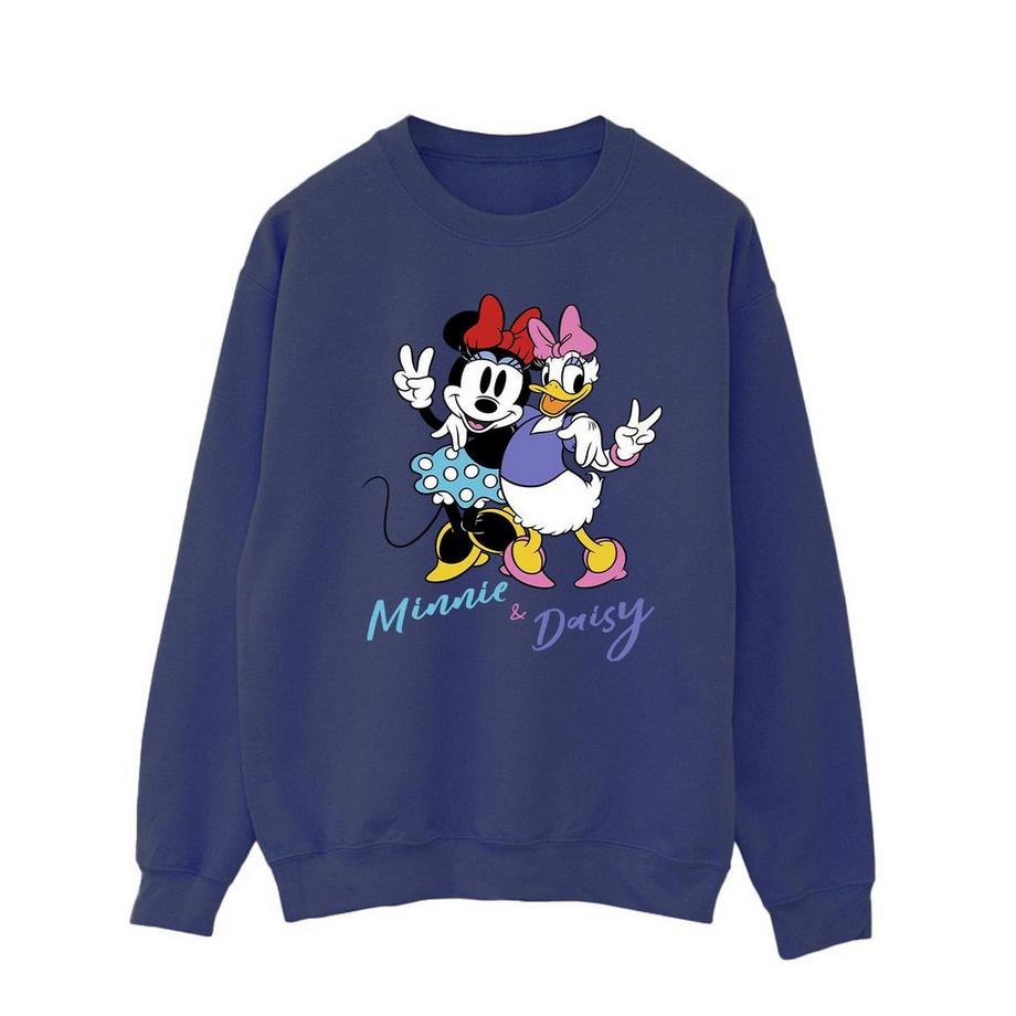 Disney Minnie et Daisy Sweatshirt Col Rond  