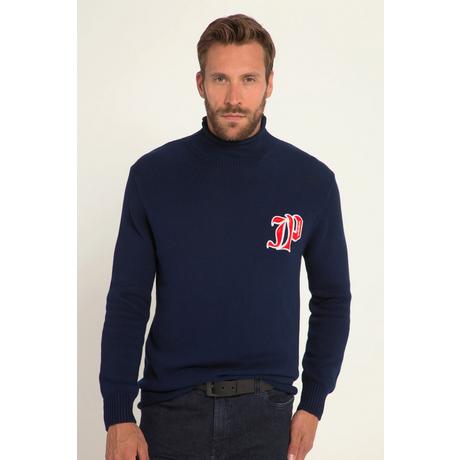 JP1880  Maglione dolcevita con collo basso e maglia grossa 