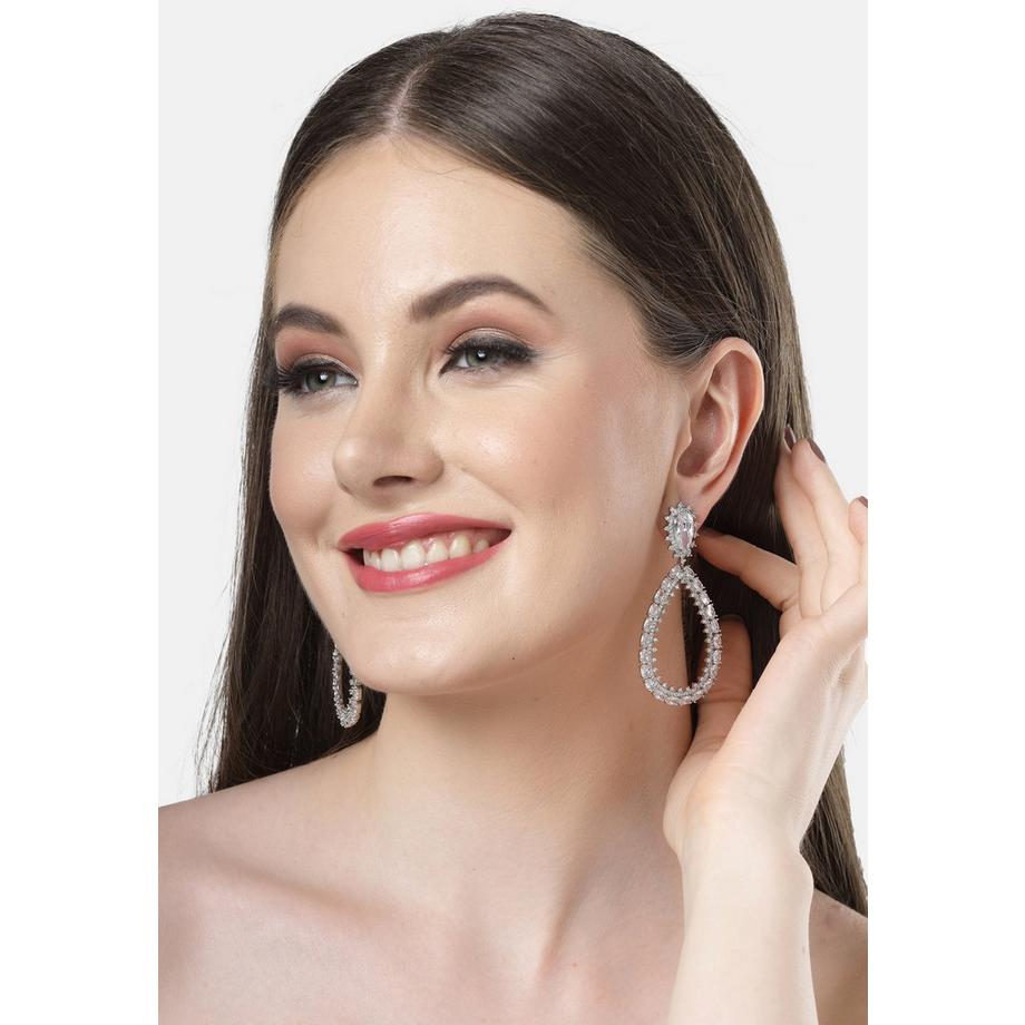 AVANT-GARDE PARIS  Diva Kollektion Glänzende Regentropfen-Ohrringe 