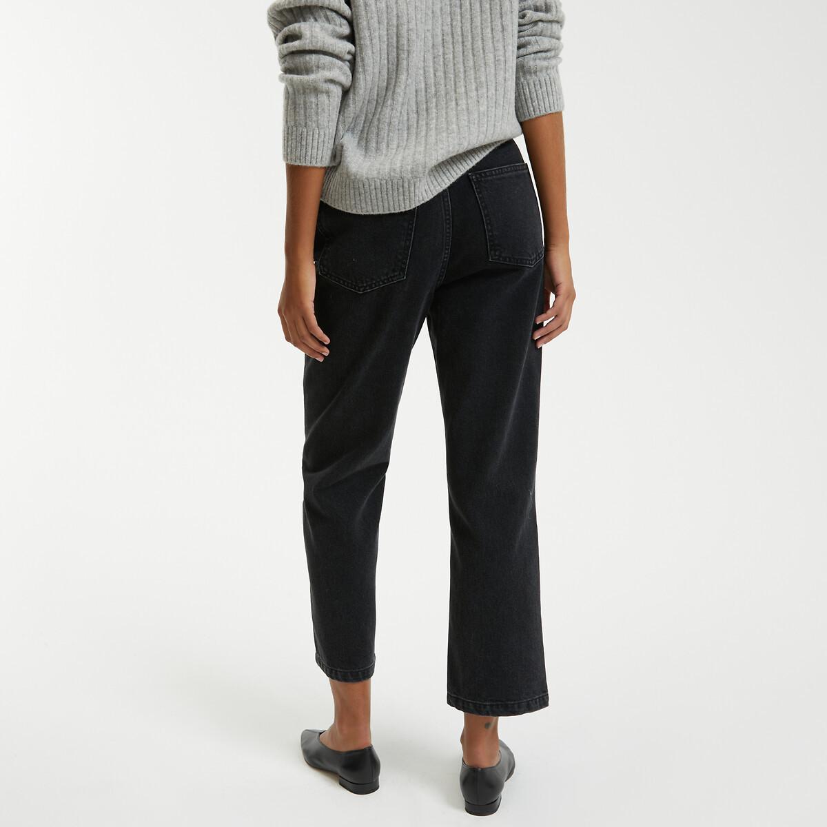 La Redoute Collections Jeans Dritto Vita Alta Lunghezza 7/8  