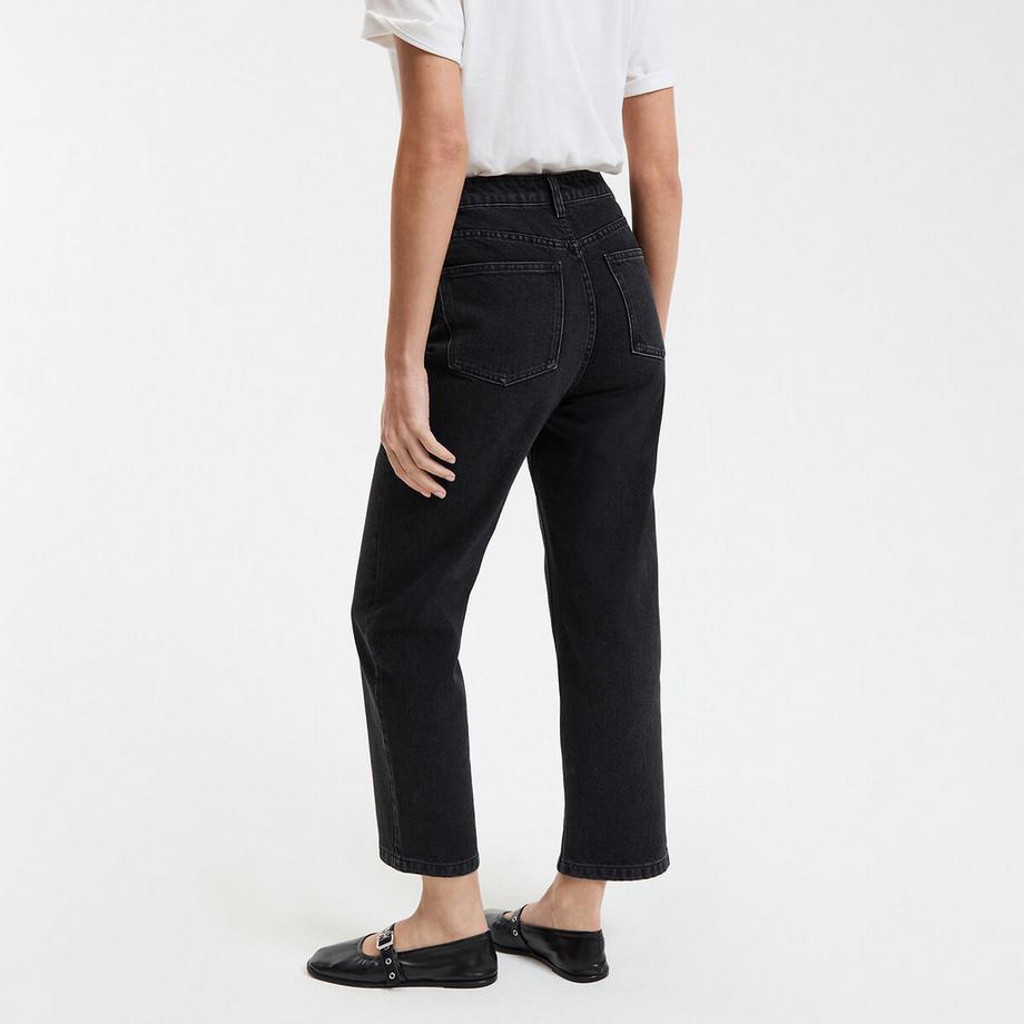 La Redoute Collections Jean Droit Taille Haute Longueur 7/8  