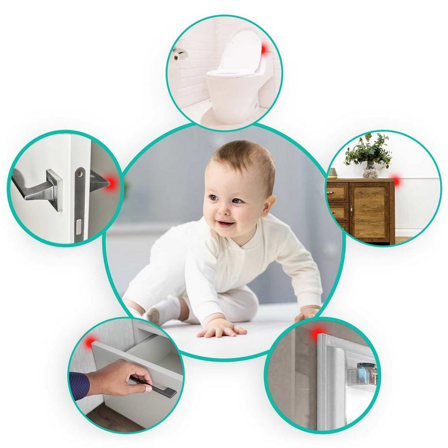 B2X Protection murale en silicone - 6 pcs Ricokids RK-989  