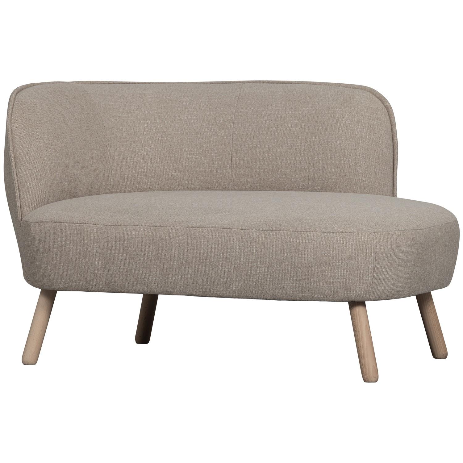 mutoni Chaise longue Hazel sinistra naturale 110  