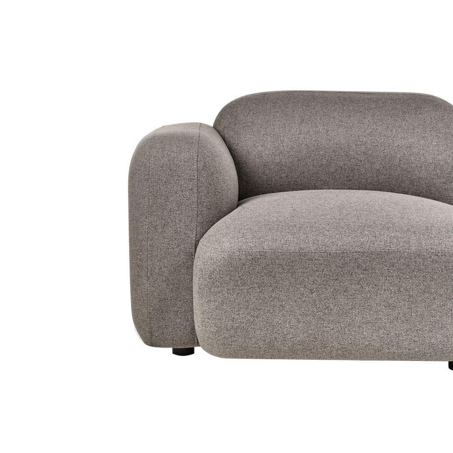 Beliani Canapé 3 places en Tissu Scandinave AFOSS  