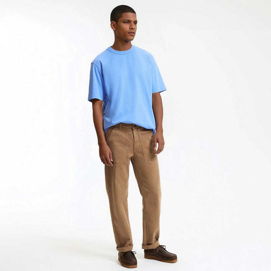La Redoute Collections Pantaloni taglio dritto stile carpentiere  