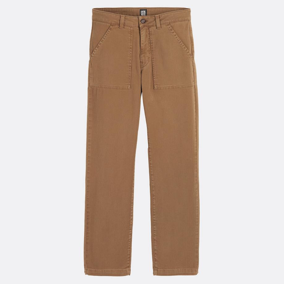 La Redoute Collections Pantaloni taglio dritto stile carpentiere  