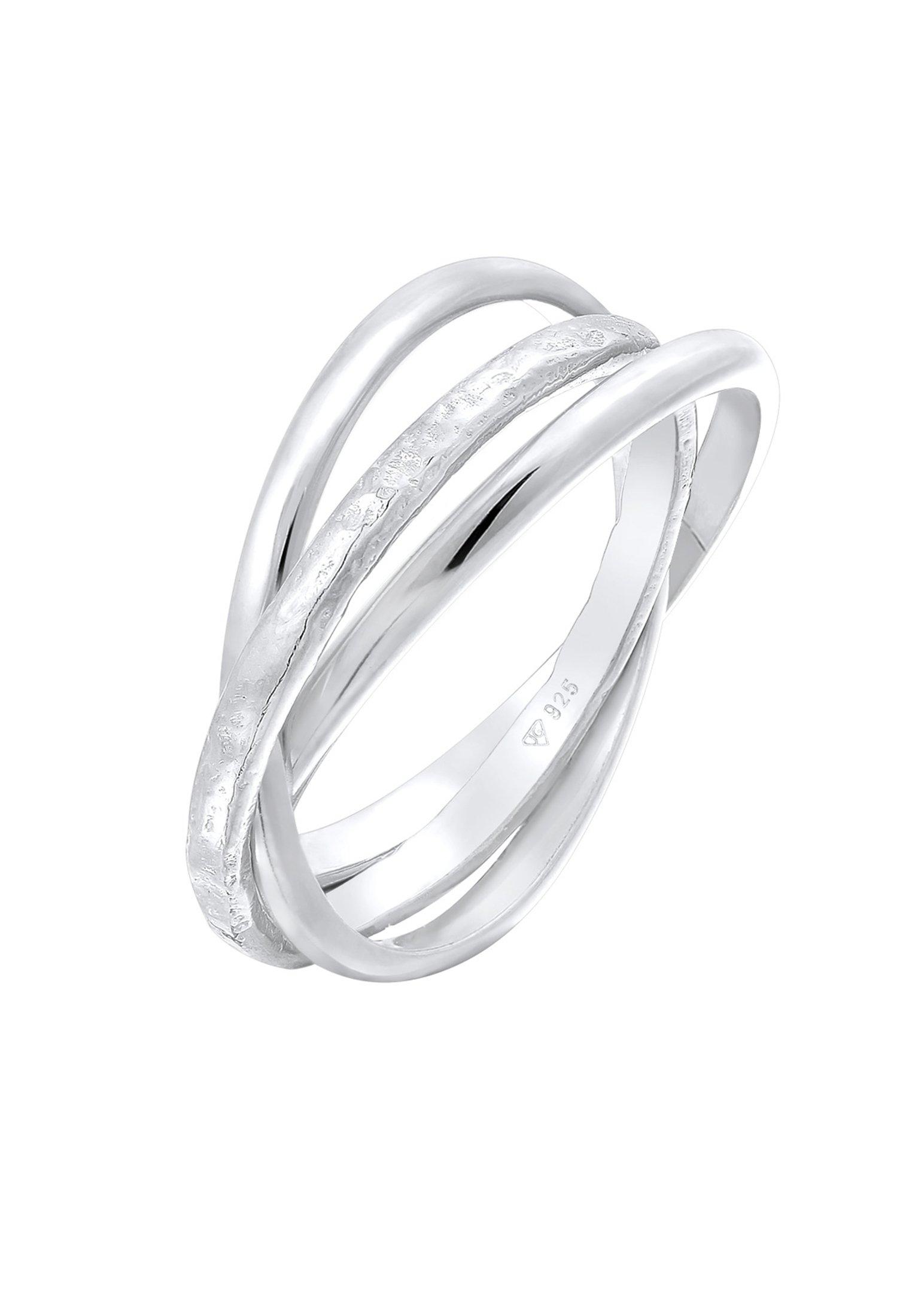 Elli  Ring Basic Wickelring Trend Trinity 925 Silber 