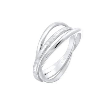 Ring Basic Wickelring Trend Trinity 925 Silber