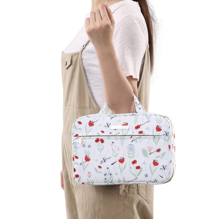 Only-bags.store Kulturbeutel zum Aufhängen Reisekosmetiktasche Grosse wasserdichte Kosmetiktasche  