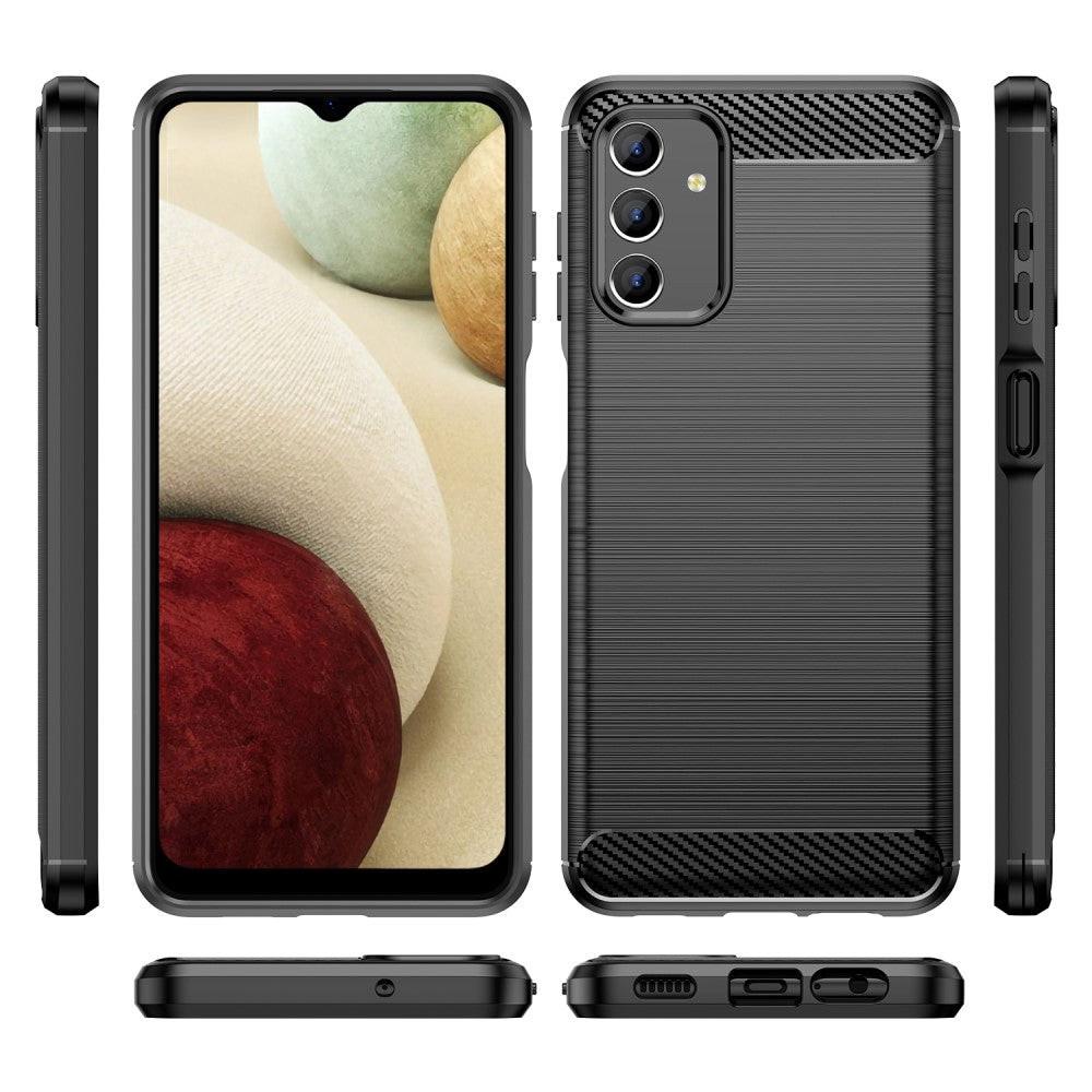 Cover-Discount  Galaxy A13 - Metall Carbon Look Hülle 