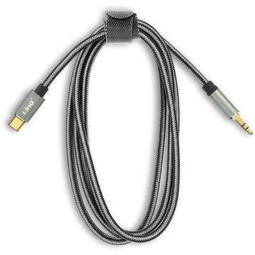 Câble USB-C vers Jack 3.5mm Nylon LinQ