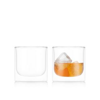 bodum Set de 2 verres à whisky double paroi SKÅL  