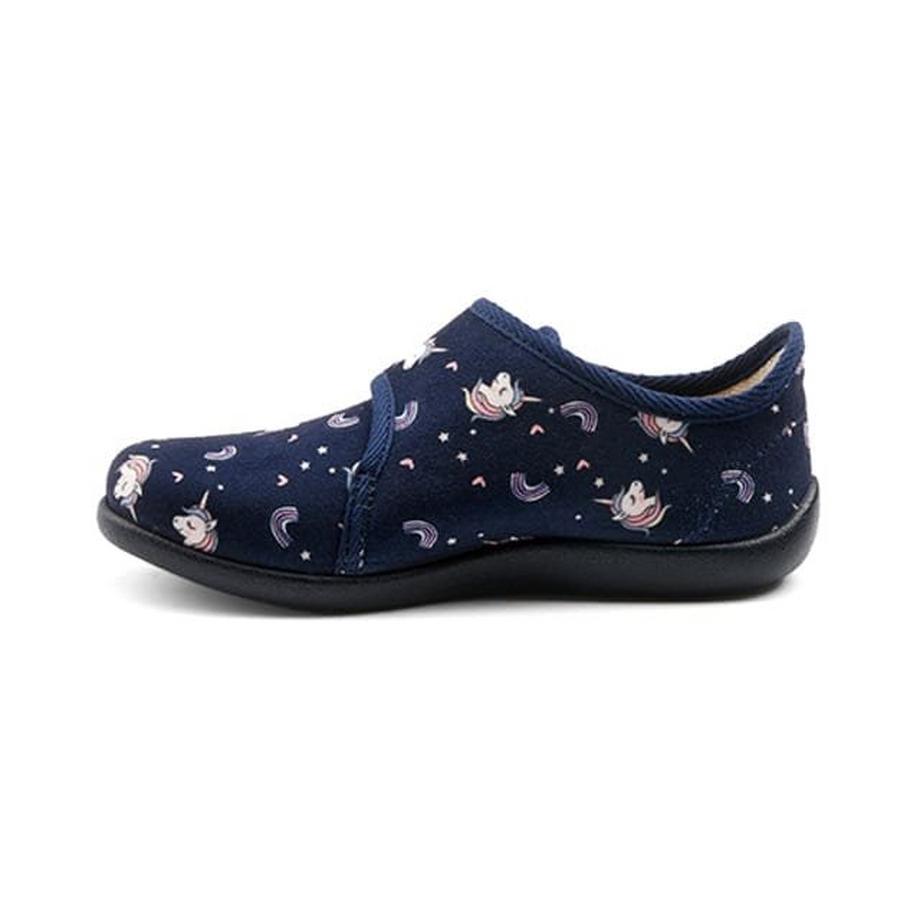 Bellamy Amine-24 Pantofole Stampa Unicorno  