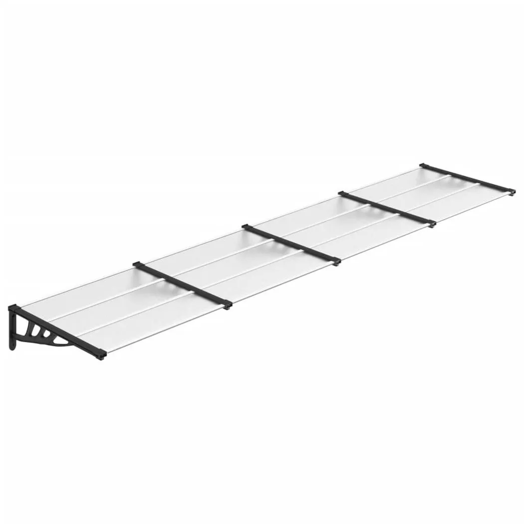 VidaXL - Türvordach polycarbonat, One Size, Transparent