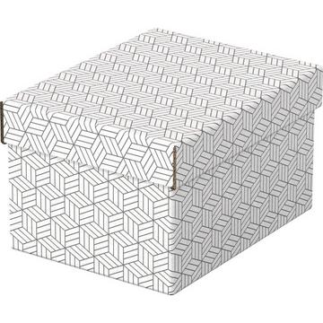 ESSELTE Aufbewahrungsboxen Home S 628280 255x200x150mm, weiss 3 Stk
