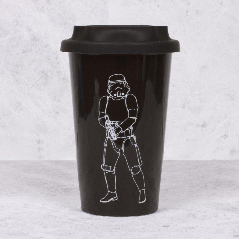 Original Stormtrooper Keramikbecher mit Silikondeckel  