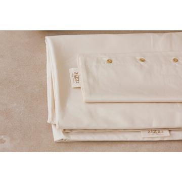 Drap-housse satin coton bio - 160x200 cm