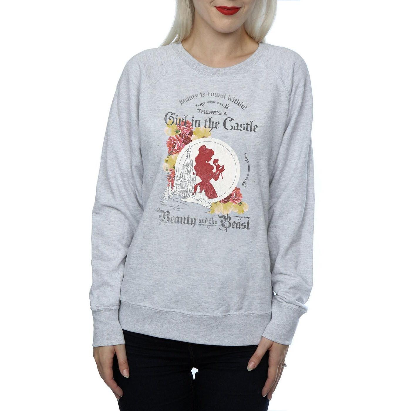 Beauty And The Beast  Girl In The Castle Sweatshirt 