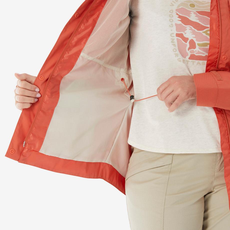 QUECHUA NH500 Wasserdichte Jacke  