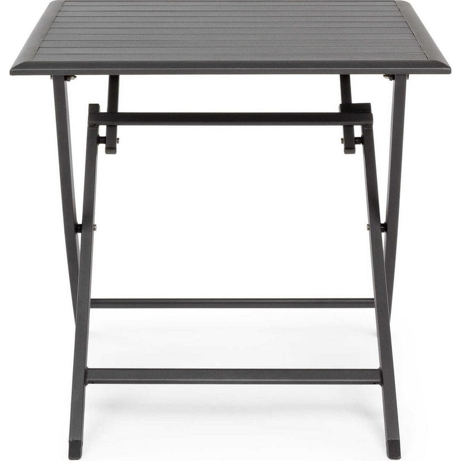 mutoni Tavolo pieghevole da giardino Elin antracite LH32 70x70  
