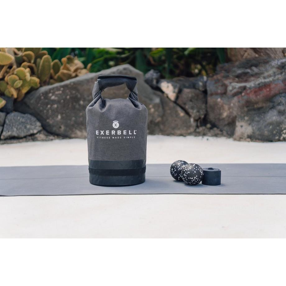 Exerbell  Faltbarer Kettlebell- Schwarz 