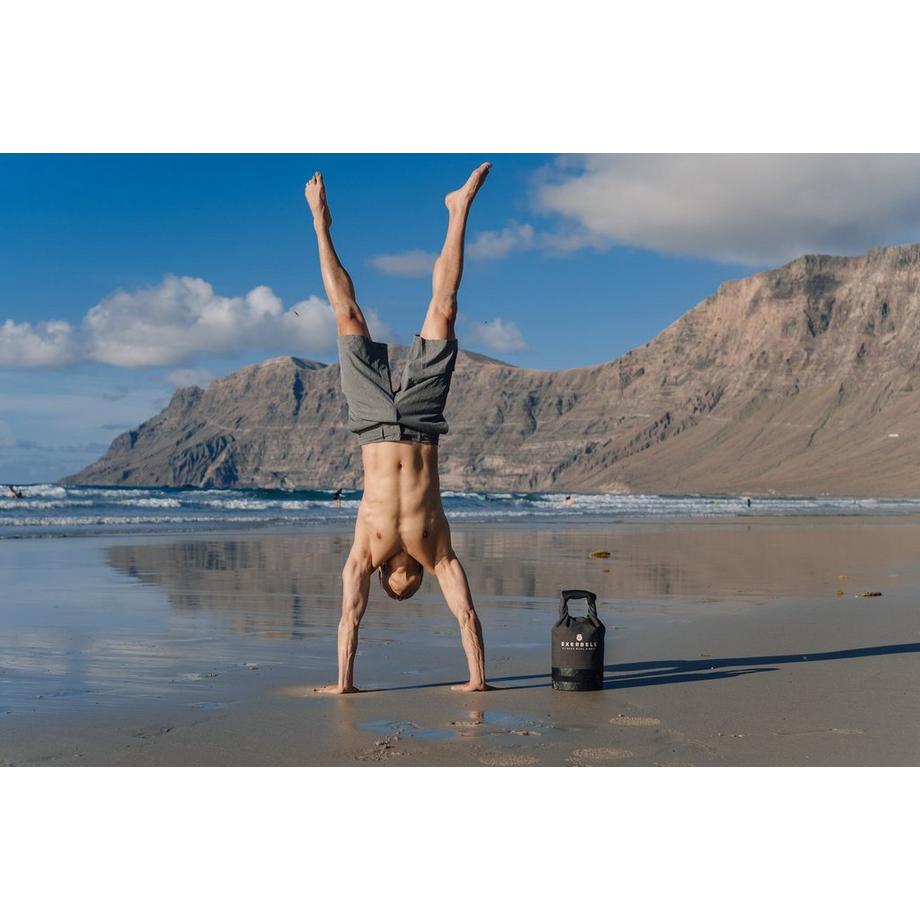 Exerbell  Faltbarer Kettlebell- Schwarz 