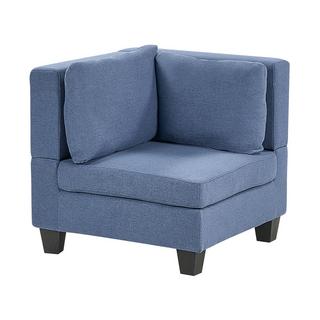 Beliani Ecksofa aus Polyester Modern UNSTAD  