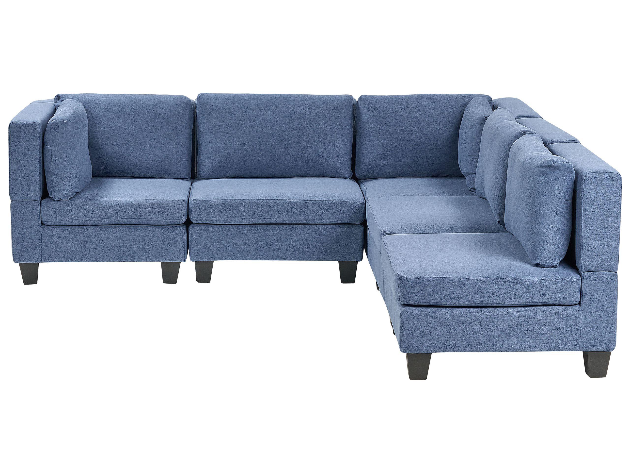 Beliani Ecksofa aus Polyester Modern UNSTAD  