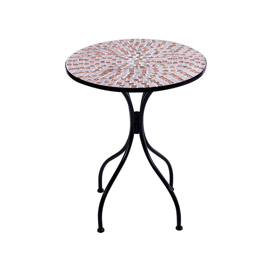 Beliani Set bistrot en Ferro Retrò CARPINO  