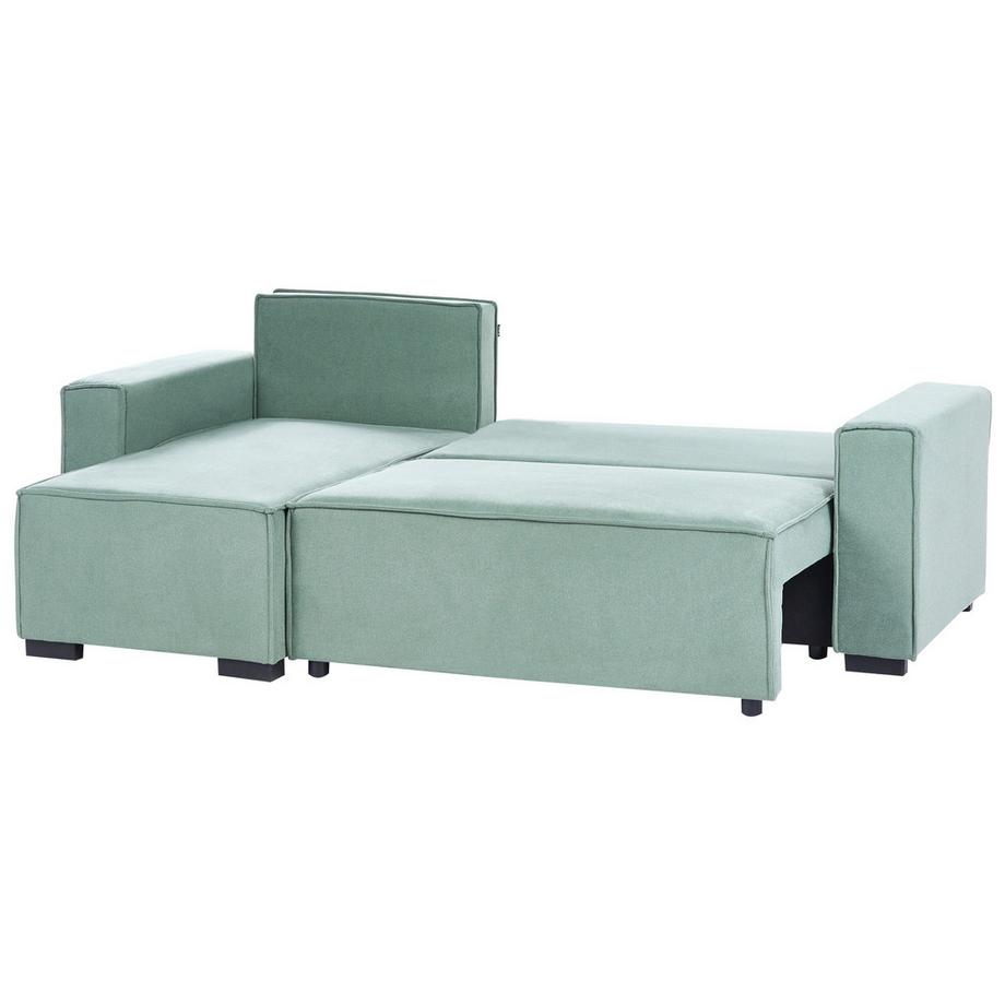Beliani Canapé d'angle en Tissu  EDANE  