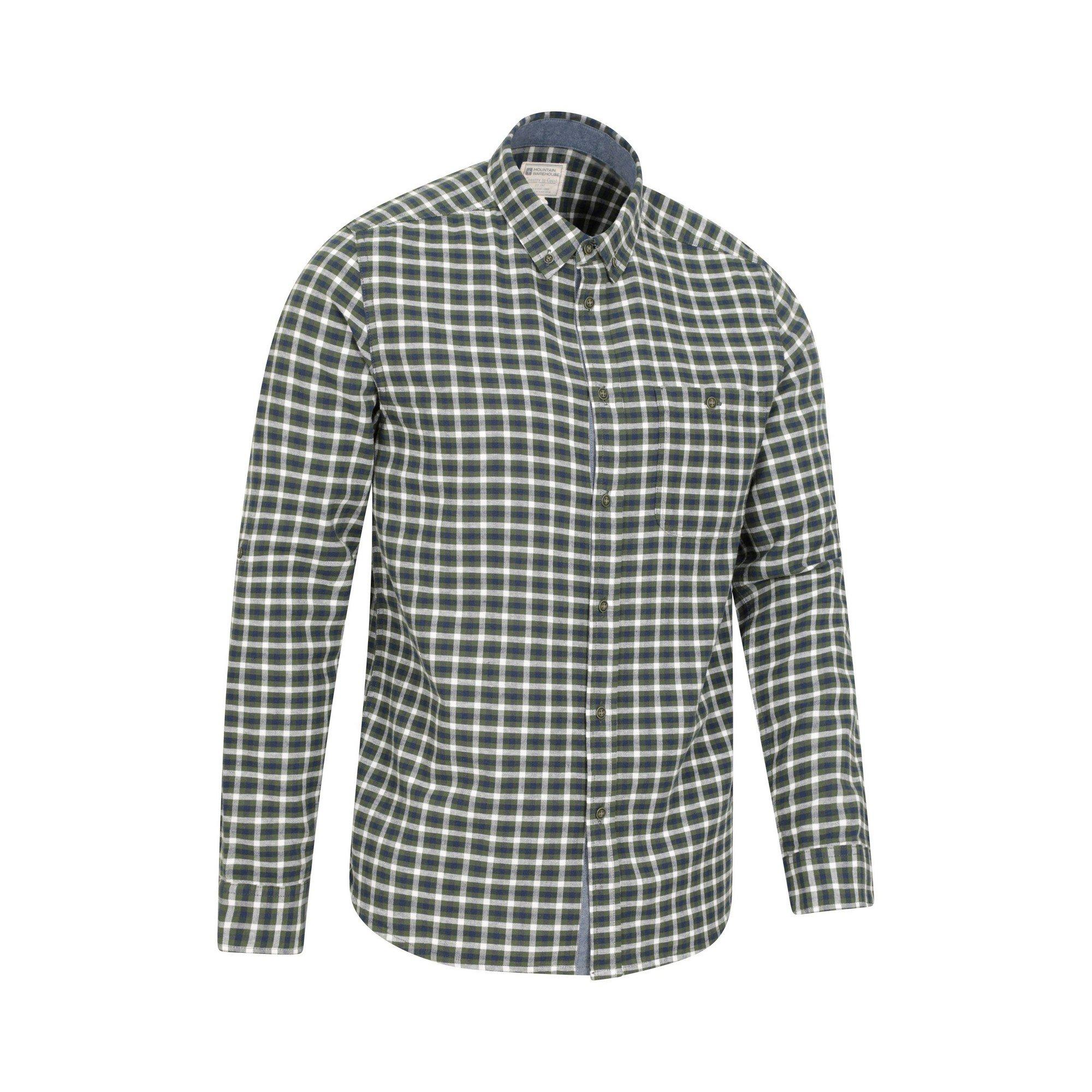 Mountain Warehouse Driftwood Kariertes Langarmhemd  