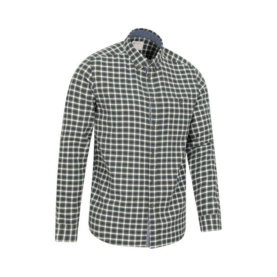 Mountain Warehouse Driftwood Kariertes Langarmhemd  