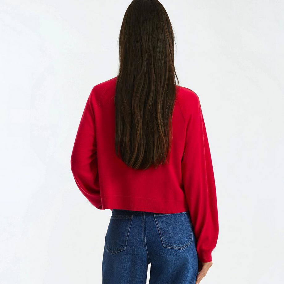 La Redoute Collections Cardigan Col Rond en Maille Fine  