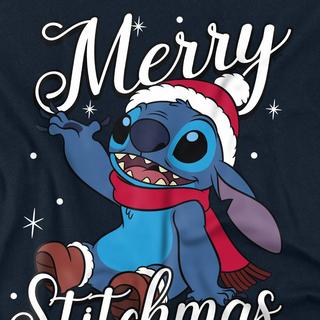 Lilo & Stitch Merry Stitchmas T-Shirt Manches Longues  