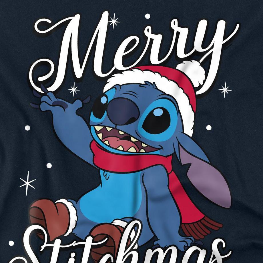 Lilo & Stitch Merry Stitchmas Langarm T-Shirt  