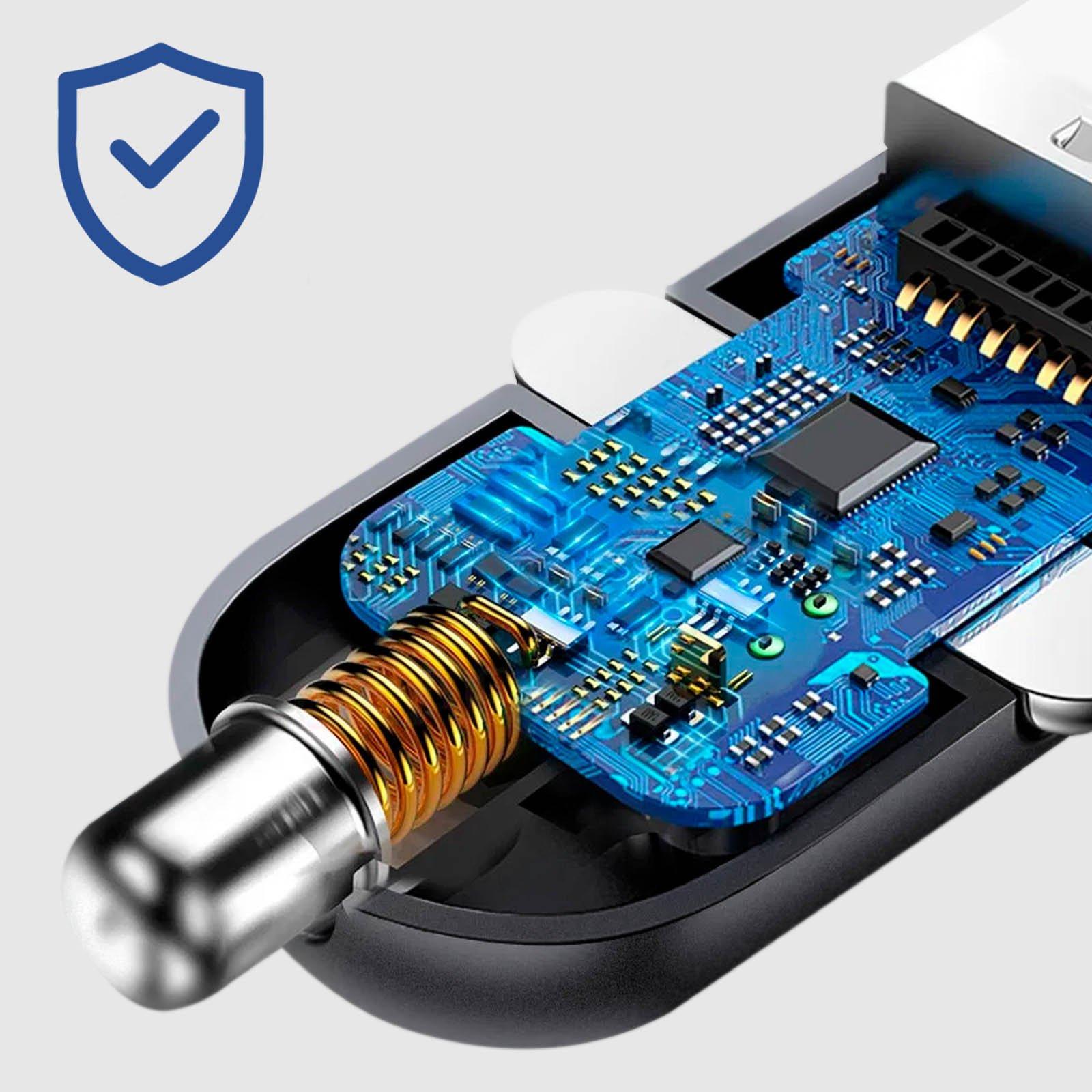 SAMSUNG Fast Charg 15W (2x USB-A) Original Samsung 2x USB Autoladegerät 